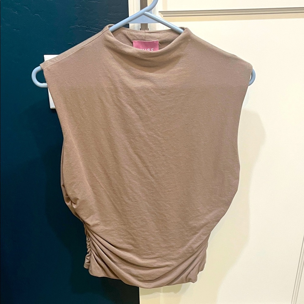 Muse by Republic Clothing taupe sleeveless top